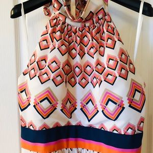 Eliza J Maxi scarf print dress, Sz 14